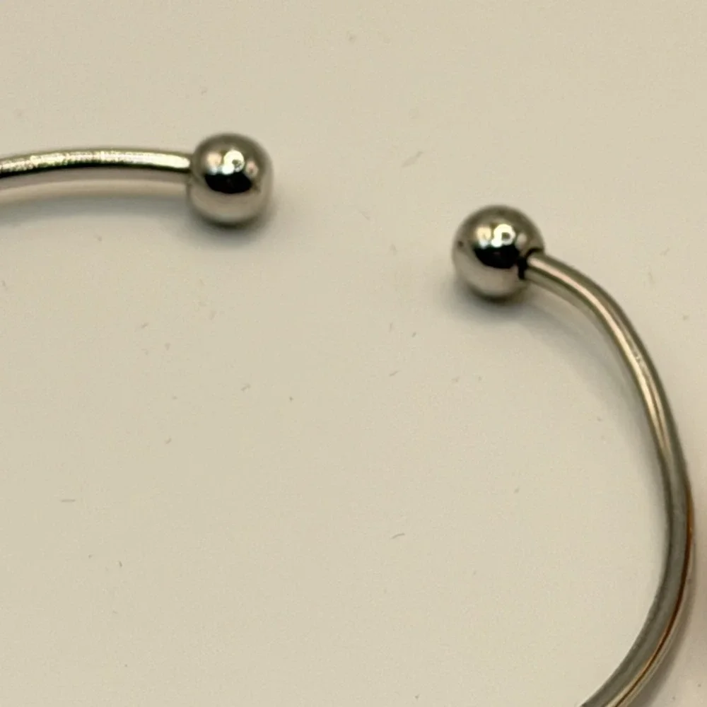 Love Knot Cuff Bracelet Set Minimalist Gold Silver Rose Gold Open Bangle Trio